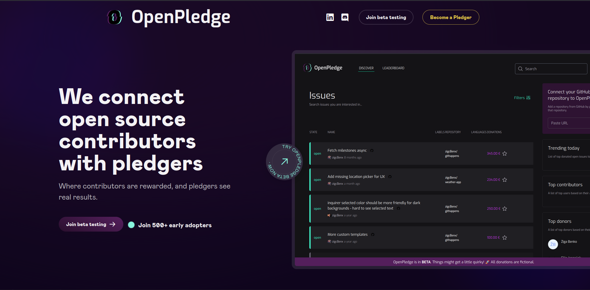 OpenPledge